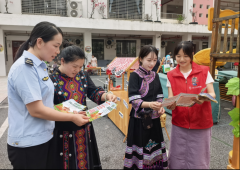 马山开展食物平安科普进校园勾当