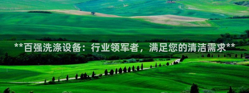 彩神购彩-购彩大厅入口36fr：**百强洗涤设备：行业领军者，满足您的清洁需求**