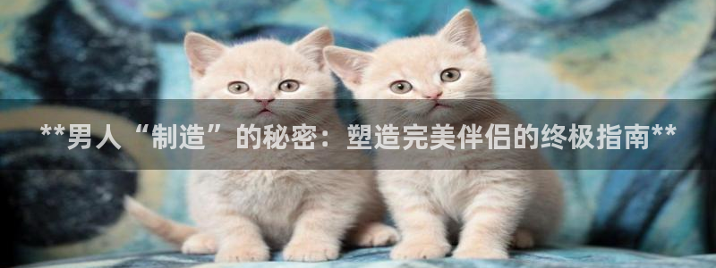 彩神大发云：**男人“制造”的秘密：塑造完美伴侣的终极指南**