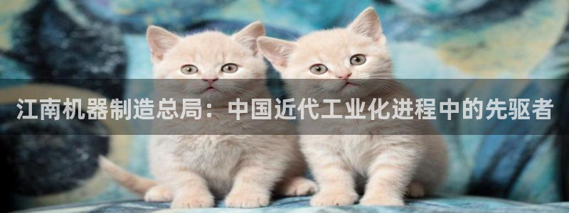 彩神是真的吗：江南机器制造总局：中国近代工业化进程中的先驱者