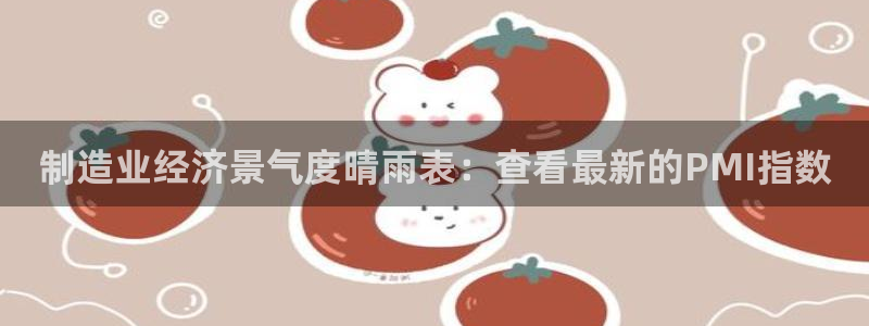彩神8是正规平台吗是正品吗：制造业经济景气度晴雨表：查看最新的PMI指数