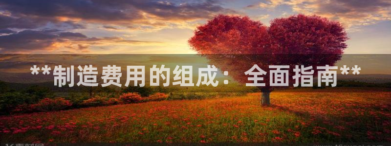 彩神天下专家专栏：**制造费用的组成：全面指南**