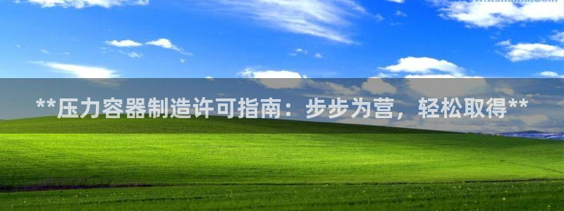 彩神旗下有哪些平台可以玩：**压力容器制造许可指南：步步为营