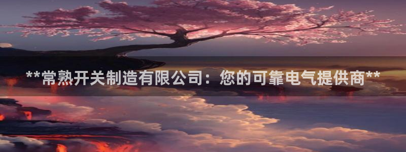 彩神vll首页环球：**常熟开关制造有限公司：您的可靠电气提供商**